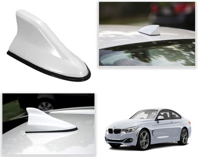 PEEPS STORE Peeps shark-white BMW 4 Series Satellite Vehicle Antenna