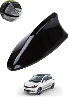 MSNP Car Shark Fin Antenna Roof Aerial Base Am/Fm Signal Black For Car 269 Waterproof Car Shark Fin Roof Antenna Black For Tiago Satellite Vehicle Antenna