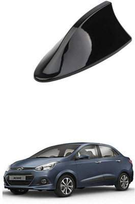 FKOK Car Shark Fin Antenna (Black) For Xcent Satellite Vehicle Antenna