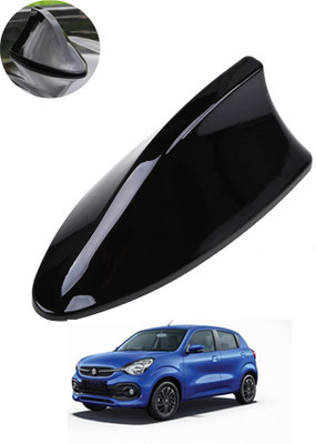MATIES Car Shark Fin Antenna Roof Aerial Base Am/Fm Signal Black For Car 54 Waterproof Car Shark Fin Roof Antenna Black For CelerioMaruti Suzuki2021 Satellite Vehicle Antenna