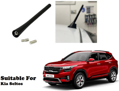 GS Grow n Shine Replacement Rod For Car AM/FM Roof Signal Receiver Antenna 215 Mast Aerial With Aluminium Quality Antenna For KIA SELTOS Satellite Vehicle Antenna