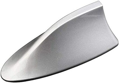 Kalaneet Shark Fin Antenna for Car Roof – Sleek Design, Long-Lasting Signal Silver Whip Vehicle Antenna