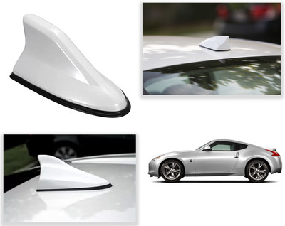 PEEPS STORE Peeps shark-white BMW 370z Satellite Vehicle Antenna