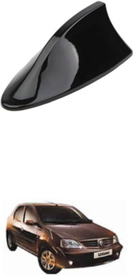 FKOK Car Shark Fin Antenna (Black) For Logan Edge Satellite Vehicle Antenna