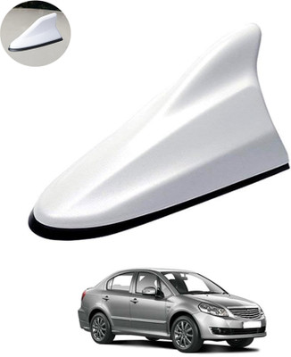 MATIES Waterproof Car Shark Fin Antenna Roof Areial Base White 259 Car Shark Fin Antenna Roof Am/Fm Signal White For SX4Maruti Suzuki2007 Satellite Vehicle Antenna