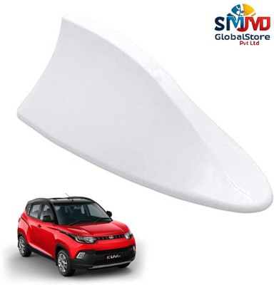 Smjmd Global Store Universal Shark Fin White Car Antenna For All Car Models of KUV100 Satellite Vehicle Antenna