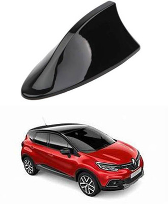 FKOK Car Shark Fin Antenna (Black) For Captur Satellite Vehicle Antenna