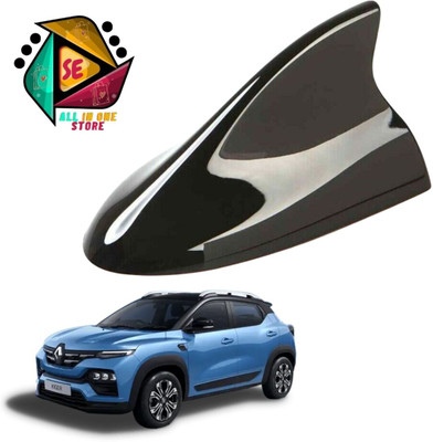 Sakshionline Store Universal Shark Fin Style Black Car Antenna AM/FM Radio for Kiger Satellite Vehicle Antenna