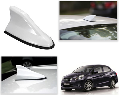 PEEPS STORE Peeps shark-white Honda Amaze Type-2 Satellite Vehicle Antenna