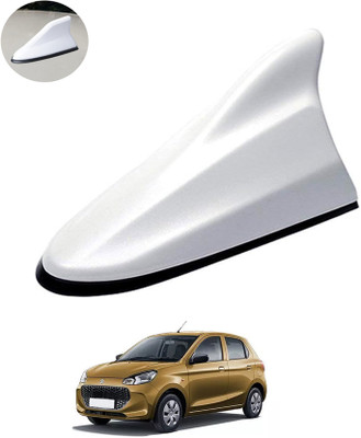 MATIES Waterproof Car Shark Fin Antenna Roof Areial Base White 14 Car Shark Fin Antenna Roof Aerial Base Am/Fm Signal White For Alto K10Maruti2023 Satellite Vehicle Antenna