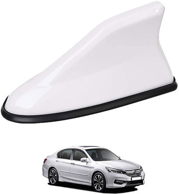 RKPSP White Car Shark Fin Radio Signal Anteena Waterproof For Roof Universal-06 Car Anteena Satellite Vehicle Antenna