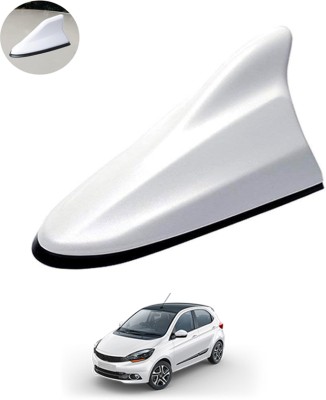 MATIES Waterproof Car Shark Fin Antenna Roof Areial Base White 269 Car Shark Fin Antenna Roof Aerial Base Am/Fm Signal White For TiagoTata2016 Satellite Vehicle Antenna