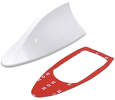 Mototrive Sporty Car Shark Fin Antenna – Stylish Look & FM/AM Signal Boost Satellite Vehicle Antenna