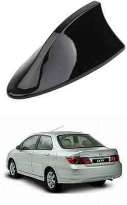 FKOK Car Shark Fin Antenna (Black) For City ZX Satellite Vehicle Antenna