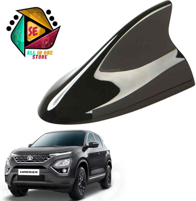 Sakshionline Store Universal Shark Fin Style Black Car Antenna AM/FM Radio for Harrier Satellite Vehicle Antenna