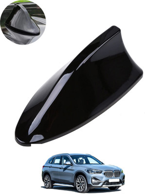 MSNP Car Shark Fin Antenna Roof Aerial Base Am/Fm Signal Black For Car 309 Waterproof Car Shark Fin Roof Antenna Black For X1 Satellite Vehicle Antenna