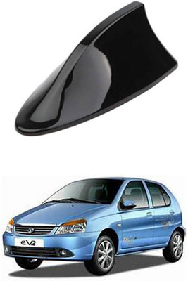 FKOK Car Shark Fin Antenna (Black) For Indica Ev2 Satellite Vehicle Antenna