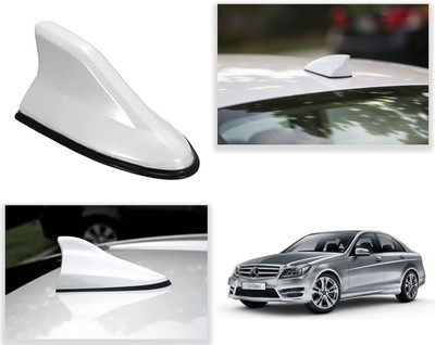 PEEPS STORE Peeps shark-white Mercedesbenz C Class peepsstore pack of 1 multi colour of anteena for your car Satellite Vehicle Antenna