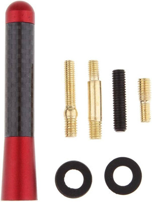 ROY Universal Aluminum Carbon Fiber Car AM/FM Radio Aerial Antenna + Screw Fit Universal Aluminum Carbon Fiber Car AM/FM Radio Aerial Antenna + Screw Fit Whip Vehicle Antenna