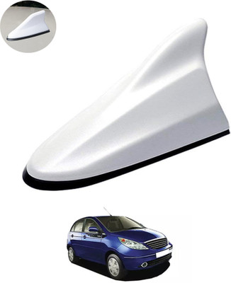 MSNP Car Shark Fin Antenna Roof Aerial Base Am/Fm Signal Receiver Silver For Car 299 Car Shark Fin Antenna Roof Aerial Base Am/Fm Signal White For Vista Satellite Vehicle Antenna