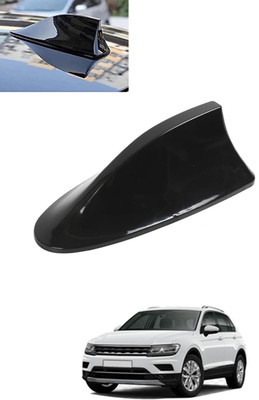 MATIES Shark Fin Roof Antenna FM/AM Signal Receiver Car Antenna Black-272 Satellite Vehicle Antenna