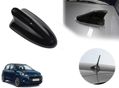 AUTO PEARL Premium Quality Car Black Shark Fin Replacement Signal Receiver FA24 i10 Grand Nios 2020 Model Hidden Vehicle Antenna