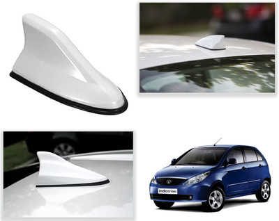 PEEPS STORE Peeps shark-white Tata Inidica Vista peepsstore pack of 1 multi colour of anteena for your car Satellite Vehicle Antenna