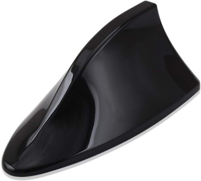 Radha Krishan Enterprises Shark Fin Radio Antenna Aerial For All Car Modals Antenna Black S Satellite Vehicle Antenna