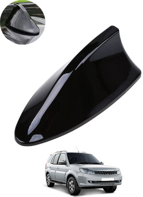 MATIES Car Shark Fin Antenna Roof Aerial Base Am/Fm Signal Black For Car 231 Waterproof Car Shark Fin Roof Antenna Black For Safari StormeTata2012 Satellite Vehicle Antenna