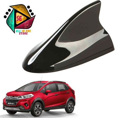 Sakshionline Store Universal Shark Fin Style Black Car Antenna AM/FM Radio for WRV Satellite Vehicle Antenna
