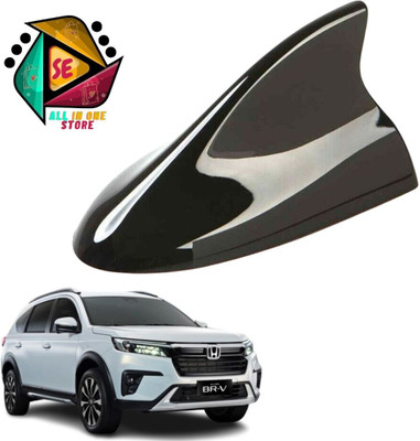 Sakshionline Store Universal Shark Fin Style Black Car Antenna AM/FM Radio for BRV Satellite Vehicle Antenna