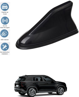 MATIES Black Waterproof Shark Radio Signal Roof Antenna For Creta N Line Hyundai 2024 Car Anteena Satellite Vehicle Antenna