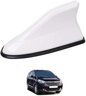 RKPSP White Car Shark Fin Radio Signal Anteena Waterproof For Roof Universal-143 Car Anteena Satellite Vehicle Antenna