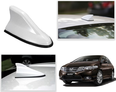 PEEPS STORE Peeps shark-white Honda City Ivtec peepsstore pack of 1 antenna for car Satellite Vehicle Antenna