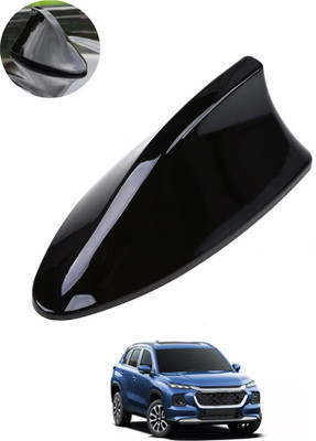 MATIES Car Shark Fin Antenna Roof Aerial Base Am/Fm Signal Black For Car 126 Waterproof Car Shark Fin Roof Antenna Black For Grand VitaraMaruti Suzuki2022 Satellite Vehicle Antenna