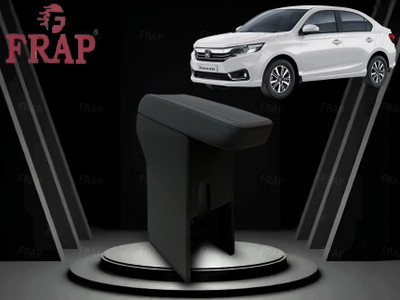 Frap Armrest for Honda Amaze with Moulded Foam(Nappa,Double Stitching) Car Armrest(Honda, Amaze, Amaze EX, Amaze E Petrol, Amaze S Petrol)