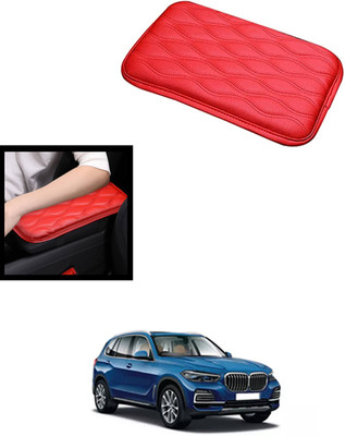 monolive Universal Red Square Hand Pain Releif Armrest/Handrest Cover For Car 312 Car Armrest(BMW, X5)