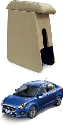 SJE Wooden Custom Fit Beige Color For New Dzire All Models Car Armrest(Maruti, Swift Dzire 1.2L)