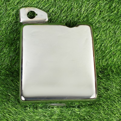 MACH7 ROYAL ENFIELD BATTERY COVER CHROME BS4 STRONG MATERIAL MADE IN INDIA Vehicle Battery Cover