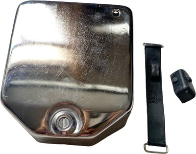 road religion Chrome Battery Box/ Cover (12v, 5AMP.) for Old/ New Model Bullet/Standard Vehicle Battery Cover