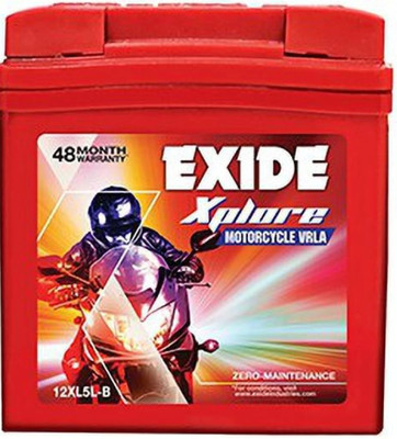 EXIDE xplore 5 LB 5 Ah Battery for Bike