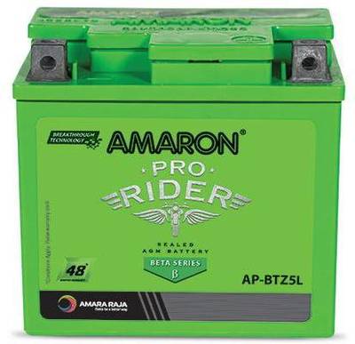 Amaronbattery AMARON PRO Bike Rider 2 Wheeler Battery - APBTZ5L (ABR-PR-APBTZ5L) 4 Ah Battery for Bike