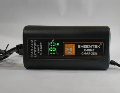bheemtek 48volts 4amp Fast Charger Suitable for 48v Sealed Lead Acid Battery 40 Ah Battery for Bike