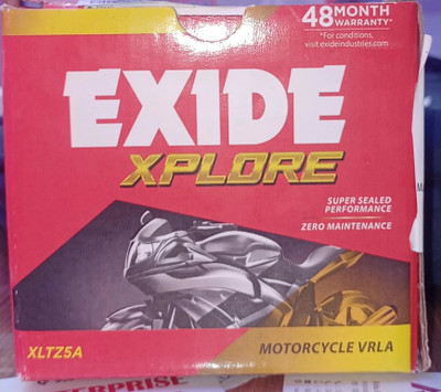 EXIDE XLTZ5A 5 Ah Battery for Bike