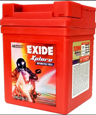 EXIDE Xplore 12XL2.5L-C 2.5Ah 2.5 Ah Battery for Bike