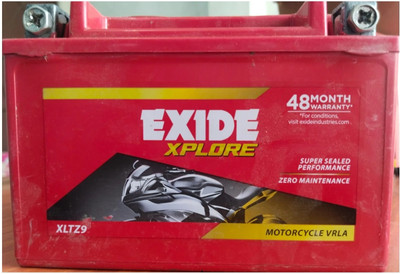 EXIDE XPLORE XLTZ9 12 Ah Battery for Bike