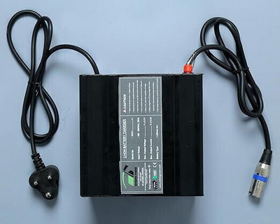 XSTRONG POWER 60V/6A/67.2V Auto Cutt(Hero Type Connector)MCU Based Lithium-ion Battery Charger 30 Ah Battery for All Vehicles