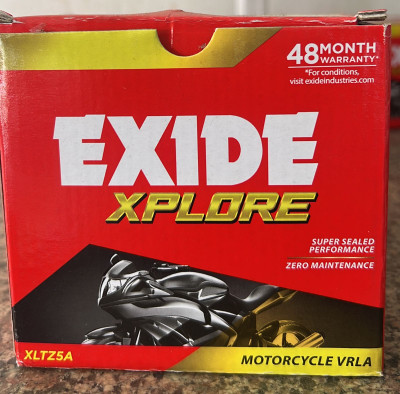 EXIDE Xplore XLTZ5A 4 Ah Battery for Bike