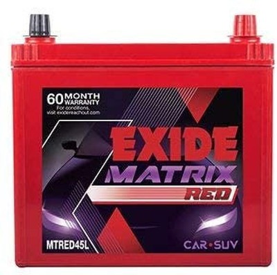 EXIDE FMT0-MT45L Matrix 45 Ah Battery for Car