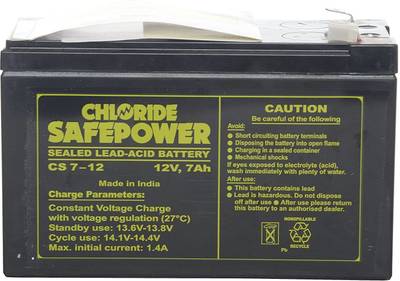EXIDE 12v 7Ah Sealed Maintenance Free -UPS, CFL (12 V) 7 Ah Battery for Bike